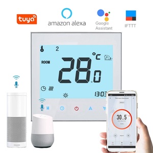 Thông minh không dây điện nước tầng nóng với nhà điều khiển nhiệt thiết kế hiện đại cho khách sạn sử dụng ZigBee Wifi kết nối - Product Image 4