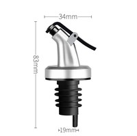 Bouchon verseur d'huile d'olive avec couvercle à vis pour bouteille à ouverture de 43 mm