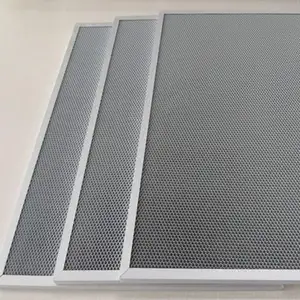 customized Best Quality Aluminum Metal honeycomb photocatalyst tio2 air filter