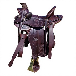 อานม้าหนังแท้จาก BS International Handicrafts สำหรับแข่งม้าแบบยั่งยืน - Product Image 1