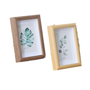 Wood Photo <b>Frame</b> Rectangle Solid Wood Handmade Tabletop Display <b>Frame</b> For <b>Plant</b> Specimen Artwork Children's Photos - Product Image 5