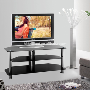 <span class=keywords><strong>Mesa</strong></span> de <span class=keywords><strong>TV</strong></span> de Vidrio Templado Negro de Tres Niveles <span class=keywords><strong>para</strong></span> <span class=keywords><strong>TV</strong></span> LCD/LED/<span class=keywords><strong>PLASMA</strong></span> de 32~70 Pulgadas - Product Image 3