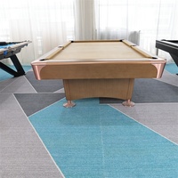 Table de billard de tournoi de 7 pieds sur mesure pour la maison, rails en bois massif, plateau en ardoise, design multifonctionnel, qualité professionnelle
