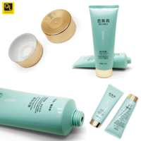 Tubes vides en plastique PE pour emballage de teinture capillaire après-shampooing-Impression de logo personnalisé Capacité de diamètre personnalisé Échantillons gratuits
