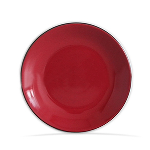 Bộ Đồ Ăn Bằng Gốm Đám Cưới Màu Đỏ Đen Thủ Công Bộ Đồ Ăn Tối Bằng Sứ Thủ Công Dùng Cho Gia Đình - Product Image 6