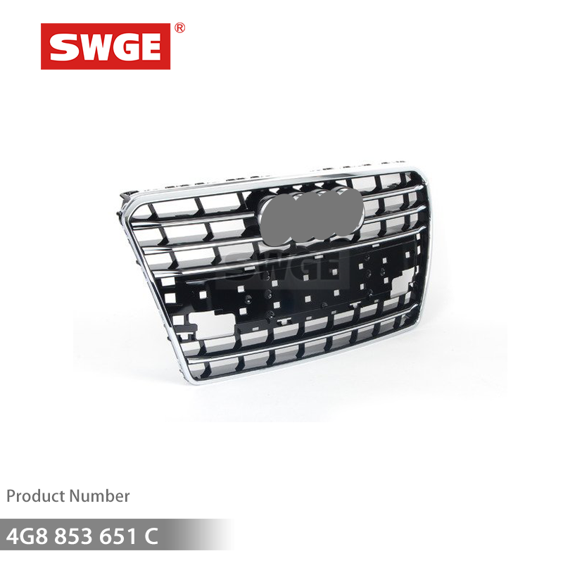 Audi A7 RS7 S7 2013-2015 Front Grille - High-Quality Plastic
