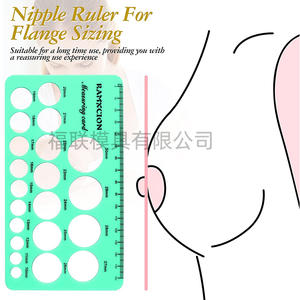ไม้บรรทัดวัดหัวนมซิลิโคนคุณภาพสูง ใช้ได้กับเครื่องปั๊มนมทุกชนิด อุปกรณ์วัดขนาดหัวนม ของใช้จำเป็นสำหรับคุณแม่มือใหม่ - Product Image 3
