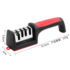 Tungsten steel four-section <b>sharpening</b> <b>tool</b> for kitchen knives and scissors, multi-functional household <b>sharpening</b> stick, - Product Image 2
