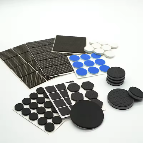 Self-Adhesive DIY Eco-Friendly Furniture Pads Various Sizes Colors Soft Fabric Laminated Anti-Pad Crafts Technique Made Felt