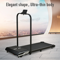 Nouveau design Tapis de course 3 en 1 pour la maison avec plaque de vibration Exercice Vibration Cardio Body Fitness Tapis de marche avec poignées pliables