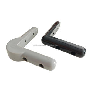 L Shape <b>Plastic</b> Corner Bumper Guard for Trolley Cart, Train & Airline Service Carts, Made in China - Product Image 1
