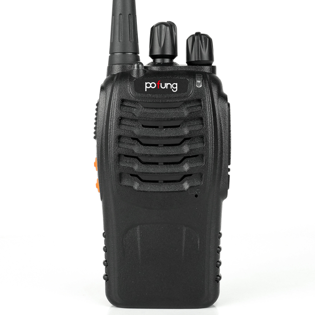 Pofung BF-888S 5W UHF Two Way Radio with 16 Channels 400-470MHz Frequency Range Type-C Charged