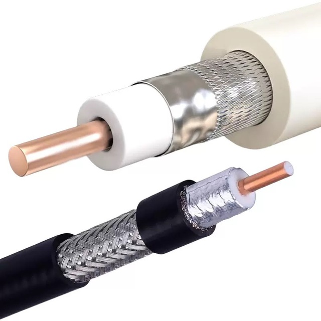 High End Coaxial Cable RG6/Rg59/Rg58/Rg11 1 100% Pure Copper Pass Test 100M/300M/305M/Reel for CCTV Cameral 4K