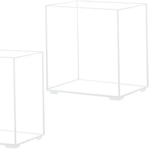 Acquario Rettangolare Trasparente in Acrilico per Decorazione da Scrivania, per Pesci <span class=keywords><strong>e</strong></span> Accessorio Elegante - Product Image 1