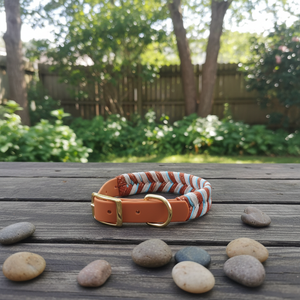 <span class=keywords><strong>2026</strong></span> Anpassbares Luxus-Hundehalsband, Handgefertigt, Wasserdicht, Geflochtenes Paracord, PVC-Gewebtes Trainingshalsband mit Lichtern für Hunde und Katzen, Stylisch - Product Image 1