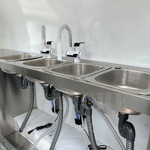 Mini remorque alimentaire mobile en aluminium |   Crêpes et Snacks de Cuisine Américaine avec Cuisine Compacte pour Vente en Extérieur - Product Image 5