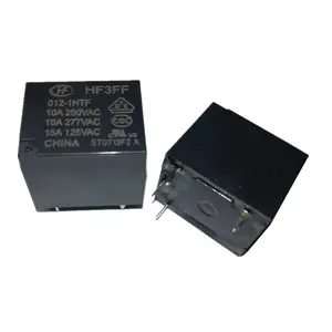 Relay JQC 3FF Hongfa 15A Relay HF3FF 012-1HTF 12VDC