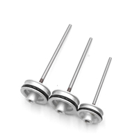 CE ASCOTT CN70 Treiberklinge für Druckluftnagler Reparatursets Eisen-Zündstift Pneumatischer Spiralnagler Ersatzteile Silberner Kolbentreiber