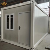 Maison conteneur modulaire portable robuste à assemblage rapide pour dortoir et abri sur chantier éloigné