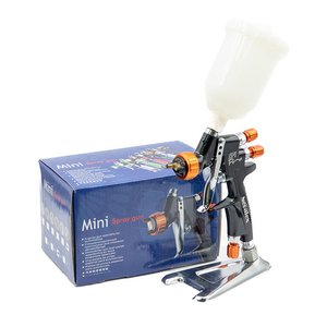 Pistola de Pintura Automotriz Personalizada Hecha en China, HVLP, Boquilla de 0.8/1.0/1.2 mm, Mini Pistola de Pintura de 125 ml para Automóviles - Product Image 2