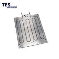 Plaque froide liquide en aluminium et cuivre sur mesure avec dissipateur thermique à eau pour module thermoélectrique Peltier