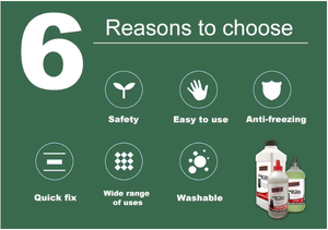 Sellador líquido de neumáticos antipinchazos líquido para reparación de neumáticos - Product Image 6