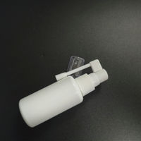 Flacons pulvérisateurs nasaux en plastique PET blanc vides de 10 ml, 20 ml, 30 ml, 50 ml, pulvérisateur médical pour la gorge, flacons pulvérisateurs oraux et nasaux
