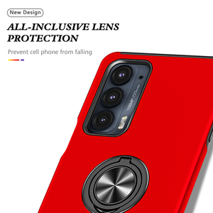 Custodia ibrida per cellulare con supporto ad anello in TPU per PC per MOTO <span class=keywords><strong>Edge</strong></span> 20 2022 <span class=keywords><strong>Edge</strong></span> 30Neo <span class=keywords><strong>30</strong></span> Pro - Product Image 2