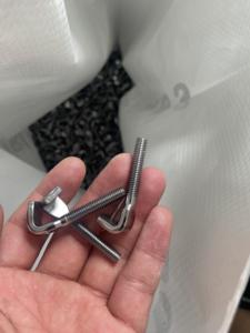 Pernos soldados angulares <span class=keywords><strong>sin</strong></span> <span class=keywords><strong>fin</strong></span> de 110Mm Nlgs Pinch M8X15 Breastbolt Tuerca de palanca M6X20Bolts Aixam Keel Tornillo Aap01 <span class=keywords><strong>Perno</strong></span> - Product Image 6