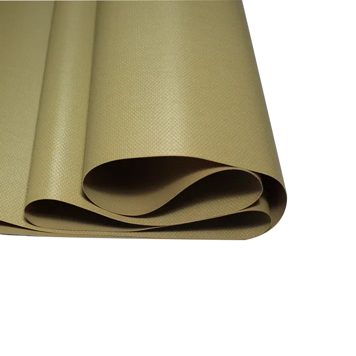 PVC kain terpal produksi garis PVC tahan air kain Stocklot gudang terpal