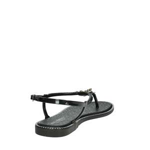 Sandalias Planas para Mujer Solo Soprani SSW519N67 Blancas con Tiras y Diseño de Cuentas - Product Image 3