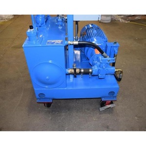 Bomba Hidráulica Industrial de Alta Presión Brunner con Motor y Manguera para Uso en Fábrica - Product Image 1