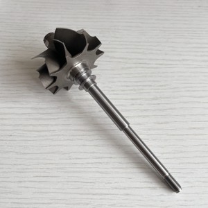 RHF5HB VF34 VF36 14411-AA321 48/53.4mm 5 + 5 cuscinetto a sfera ruota dell'albero della turbina per Subaru Impreza WRX <span class=keywords><strong>Sti</strong></span> con motore EJ20 <span class=keywords><strong>2001</strong></span>- - Product Image 5