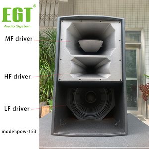Altavoz Pasivo de 3 Vías para Exteriores de Medio y Largo Alcance Portátil PA Audio Bass EGT - Product Image 4