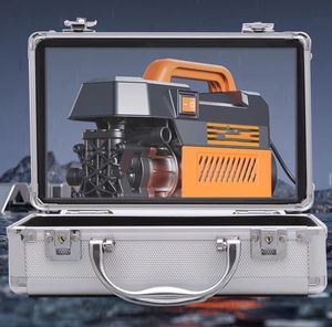 Boîte à outils transparente en alliage d'aluminium acrylique <span class=keywords><strong>PVC</strong></span> étui rigide en métal <span class=keywords><strong>avec</strong></span> <span class=keywords><strong>couvercle</strong></span> supérieur pour stocker des outils et des articles - Product Image 3