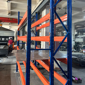 Estante multinivel de almacenamiento industrial resistente de alta calidad Estante de almacén de alta capacidad Fabricación de chapa - Product Image 1