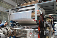 Ligne de production de panneaux muraux décoratifs en PVC UV automatique BOGDA pour la fabrication de feuilles de marbre