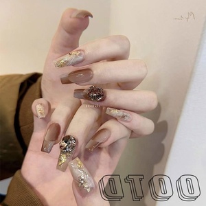 Herbst Winter Maillard Farbe Nagel Strass Pile Diamond Charms Neuankömmling Lose Strass Maniküre Zubehör Schmuck - Product Image 5