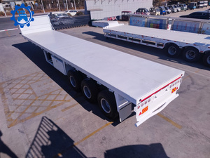 Tanzania sử dụng phẳng <span class=keywords><strong>Trailer</strong></span> cho bán 3 trục phẳng giường bán <span class=keywords><strong>Trailer</strong></span> 40ft phẳng <span class=keywords><strong>Trailer</strong></span> - Product Image 3