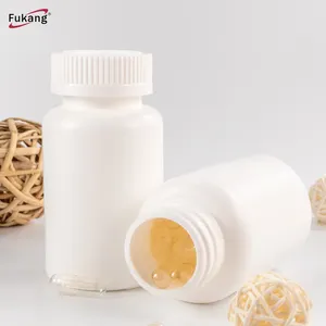 White Capsule Bottle Hdpe White Diet Pills Supplement 200cc Capsules Sealed Plastic Bottle