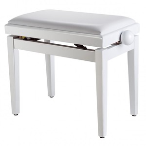 Adjustable <strong>Padded</strong> Leather Seat Piano <strong>Bench</strong> for Home/Studio Use Musical Instrument Accessory - Product Image 3