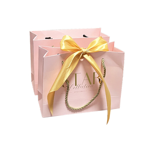 Sacchetto Regalo Personalizzato di Lusso in Carta Kraft Marrone con Rivestimento in Carta Laminata per Compleanni e Shopping - Product Image 3