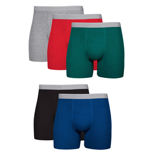 Intimo Uomo di Qualità Superiore, Boxer in Cotone a Maglia con Logo Personalizzato - Product Image 4