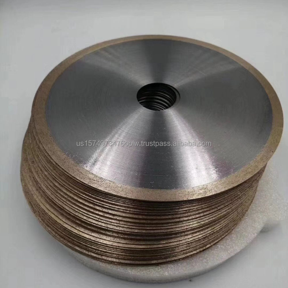 1a1 Metal Resin Diamond Cut Off Wheel for ceramic Silicon nitride + Rice beads + Oilstone + Quartz crucible