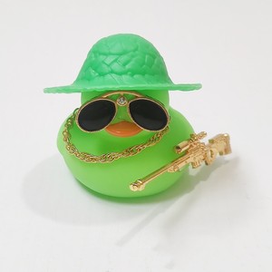 Adorno de Pato de Goma Amarillo para Consola Central de Coche, Varios Colores, Lindo y Pequeño, Regalo de Navidad, Decoración Personalizada para Coche - Product Image 5
