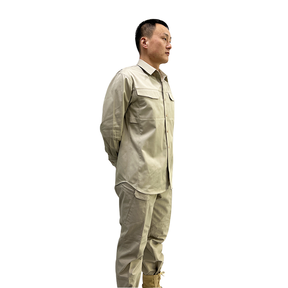 Safety Guard Uniform Wholesale Spring And Autumn Black Security Top Shirt For Men