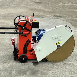 Electric High Speed Concrete Road Cutting Machine Concrete Floor Saw With 11KW