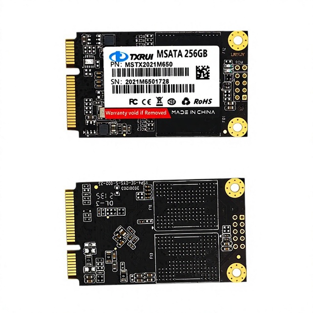 High-speed Data Transfer M-SATA Interface mSATA 256GB SSD Internal Solid State Drive for Laptop Computer