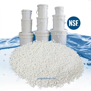30 + ans fabricant NSF passé 65% 70% processus de sodium Granules d'hypochlorite de calcium