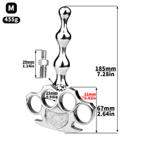 3PCS S/M/L Metall Plug Butt Plug Sexspielzeug Hintern für Frauen Männer Paare Homosexuell Anal Dildo Plug Spiel Finger Prostata Massage Stick